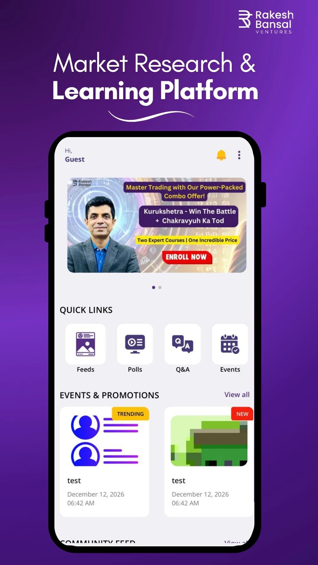 Rakesh Bansal Ventures screenshot