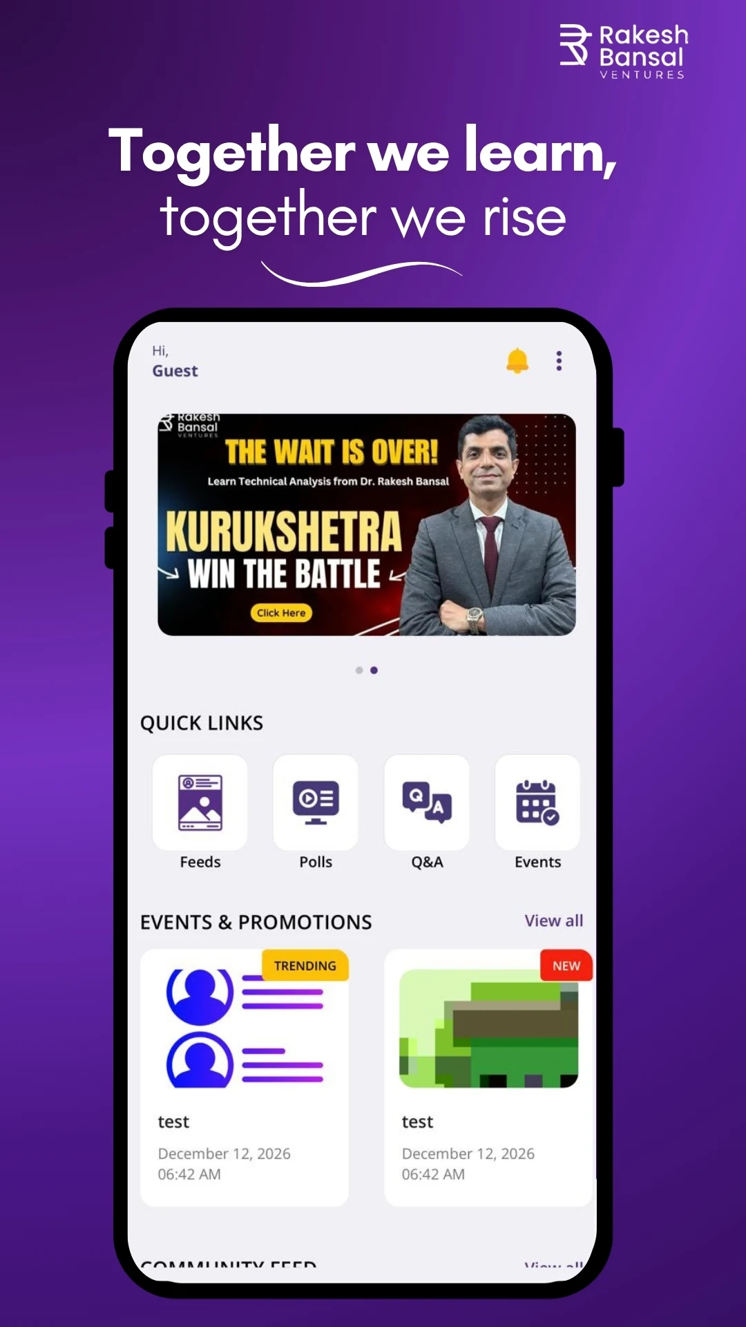 Rakesh Bansal Ventures screenshot